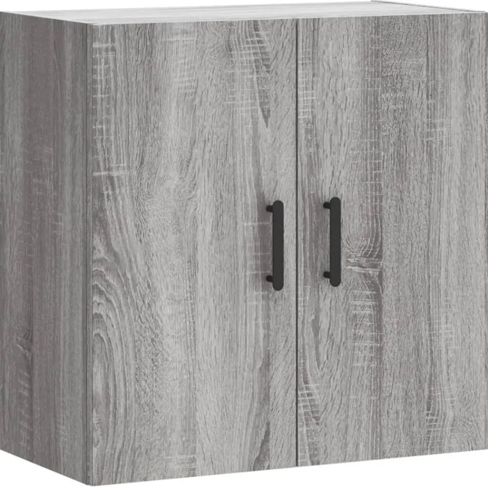 vidaXL Armario de pared madera de ingeniería 60x31x60 cm Gris sonoma New