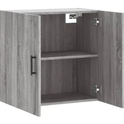 vidaXL Armario de pared madera de ingeniería 60x31x60 cm Gris sonoma New