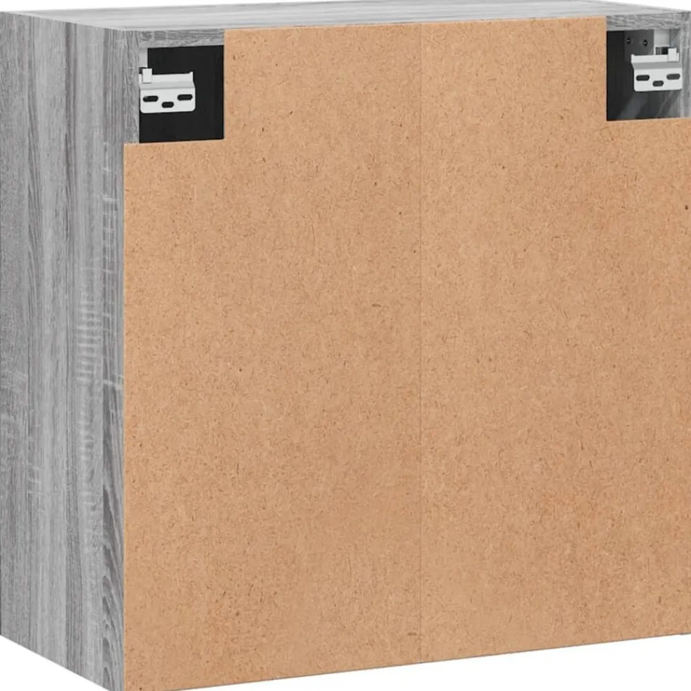 vidaXL Armario de pared madera de ingeniería 60x31x60 cm Gris sonoma New