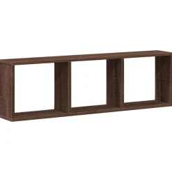 vidaXL Armario de pared madera ingeniería marrón roble 100x16x30 cm Marr&oacute;n roble Hot