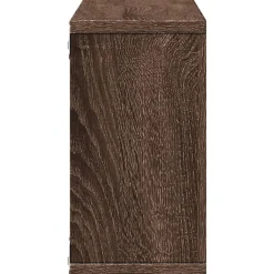 vidaXL Armario de pared madera ingeniería marrón roble 100x16x30 cm Marrón roble Hot