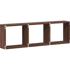 vidaXL Armario de pared madera ingeniería marrón roble 100x16x30 cm Marrón roble Hot
