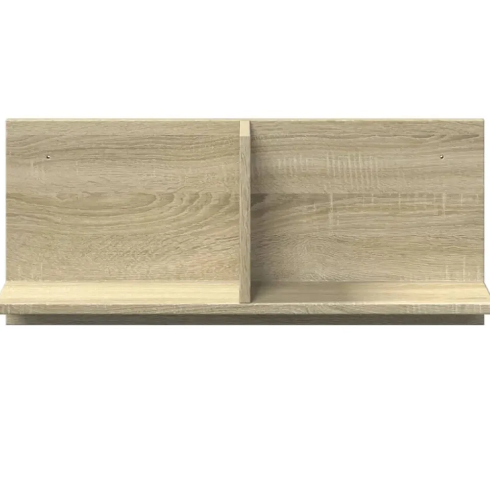 vidaXL Armario de pared madera ingeniería 70x16,5x30 cm Roble Sonoma Hot