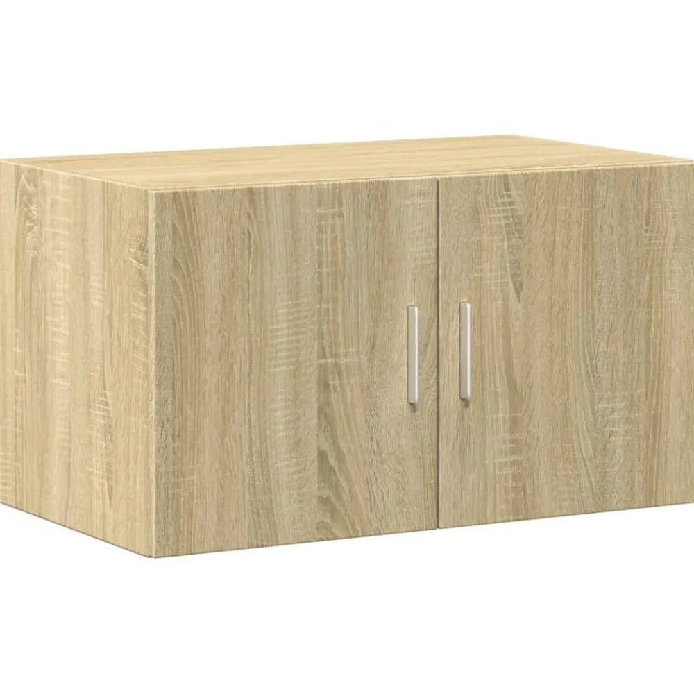 vidaXL Armarios Y Almacenamiento-Armario de pared madera ingeniería 70x42,5x40 cm