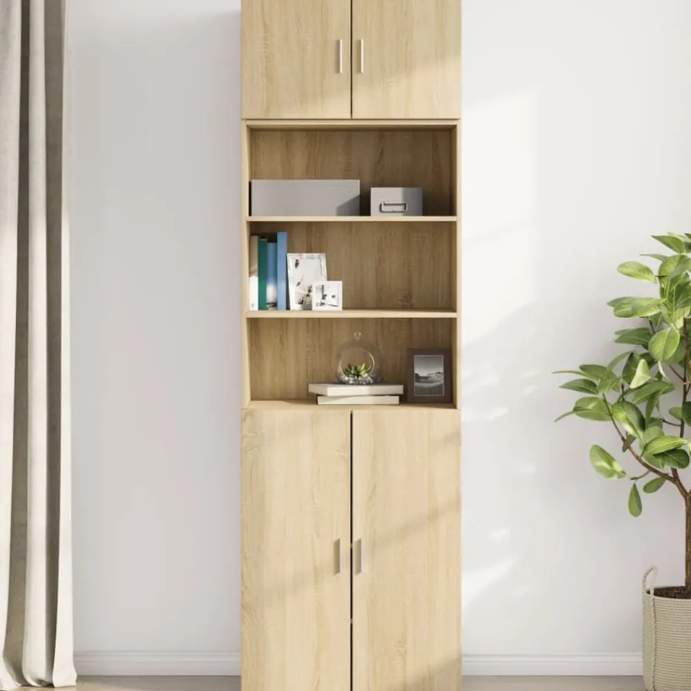 vidaXL Armarios Y Almacenamiento-Armario de pared madera ingeniería 70x42,5x40 cm