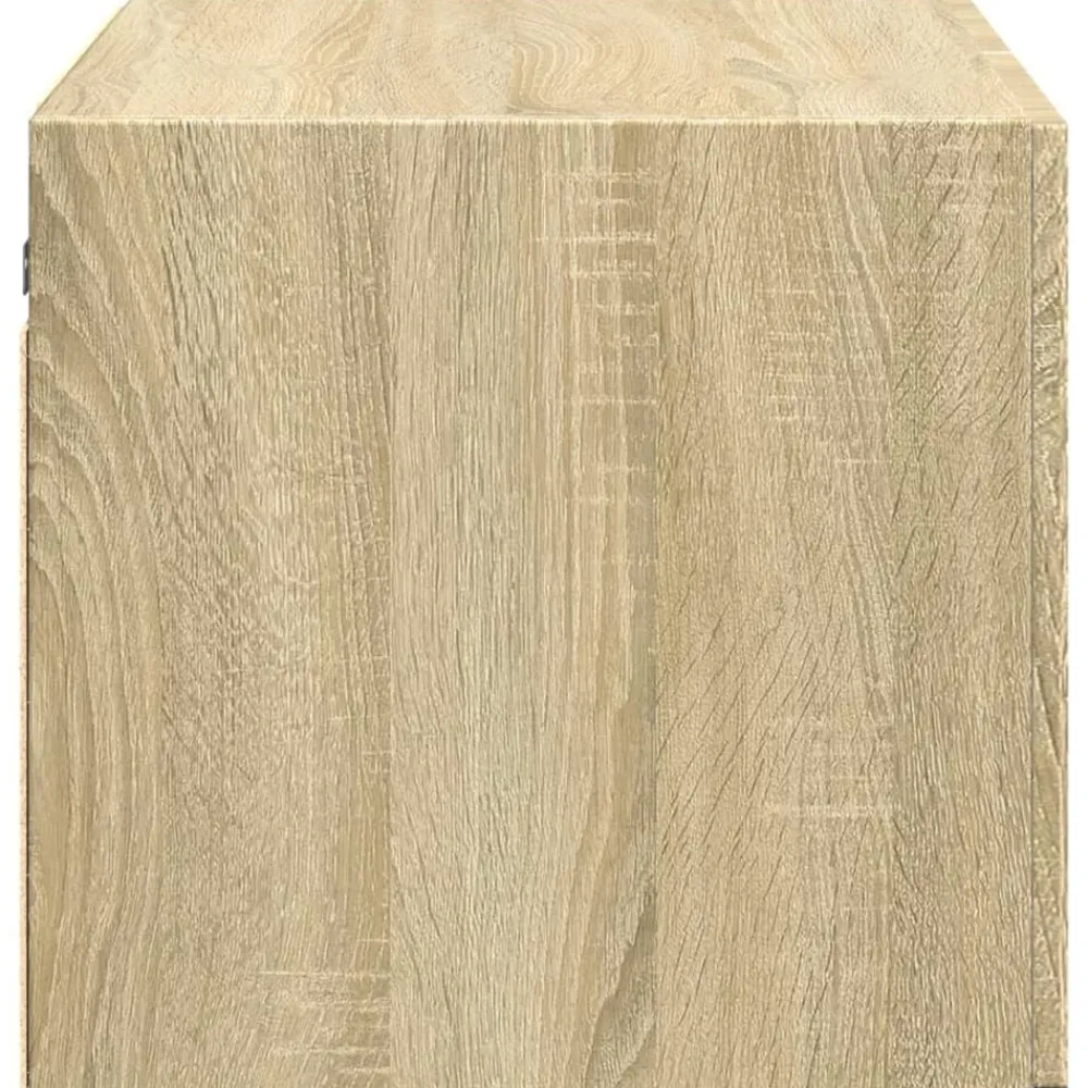 vidaXL Armarios Y Almacenamiento-Armario de pared madera ingeniería 70x42,5x40 cm
