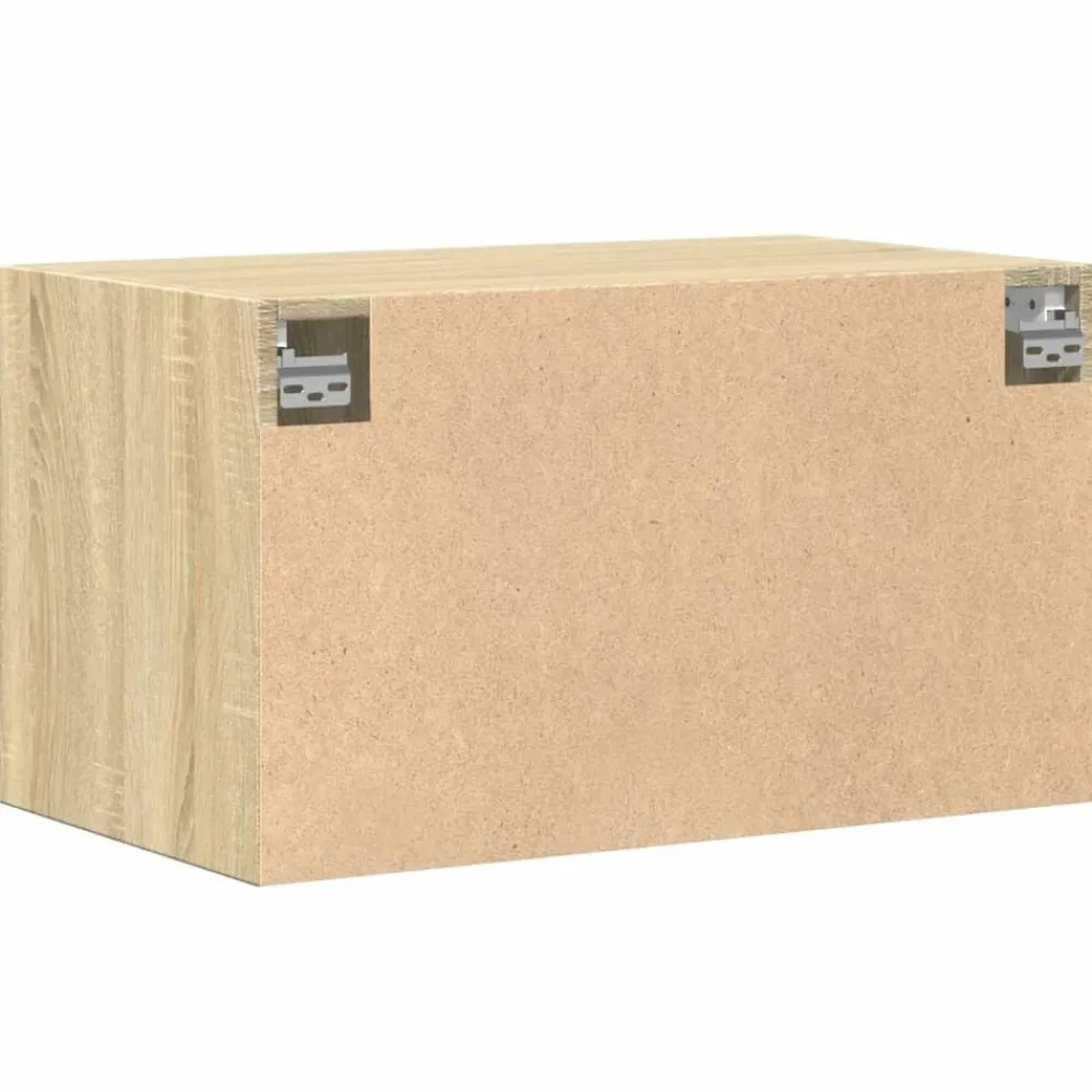 vidaXL Armarios Y Almacenamiento-Armario de pared madera ingeniería 70x42,5x40 cm