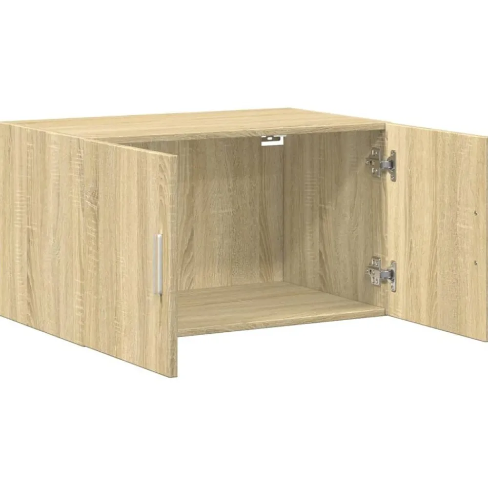 vidaXL Armarios Y Almacenamiento-Armario de pared madera ingeniería 70x42,5x40 cm