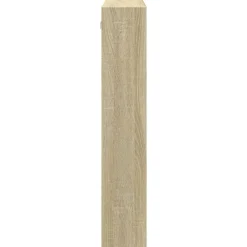vidaXL Armario de pared madera de ingeniería 80x15x80 cm Roble Sonoma New