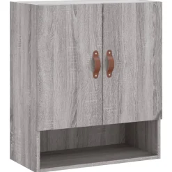 vidaXL Armario de pared madera de ingeniería 60x31x70 cm Gris sonoma Best