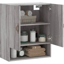 vidaXL Armario de pared madera de ingeniería 60x31x70 cm Gris sonoma Best