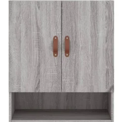 vidaXL Armario de pared madera de ingeniería 60x31x70 cm Gris sonoma Best