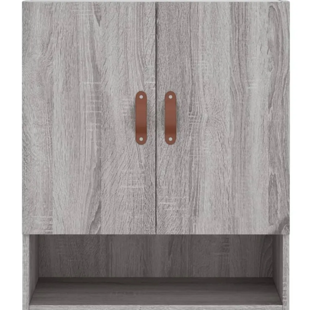 vidaXL Armario de pared madera de ingeniería 60x31x70 cm Gris sonoma Best