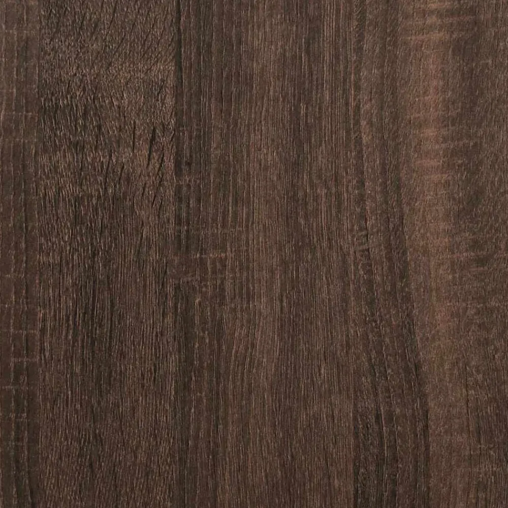 vidaXL Estanterías-Armario de pared madera de ingeniería marrón roble 75x35x60 cm