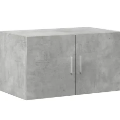vidaXL Armario de pared madera ingeniería gris hormigón 70x42,5x40 cm Gris hormigón Online
