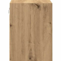 vidaXL Almacenamiento Industrial-Armario de pared para garaje madera ingeniería artesanal roble