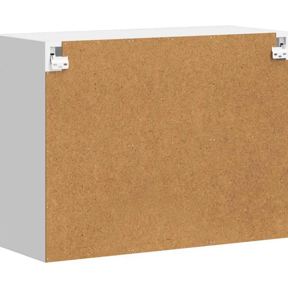 vidaXL Armarios Y Almacenamiento-Armario de pared para cocina puerta cristal Porto roble sonoma