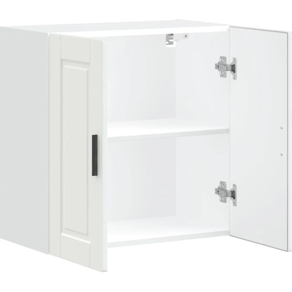 vidaXL Armario de pared para cocina Porto madera de ingeniería blanca Blanco Best
