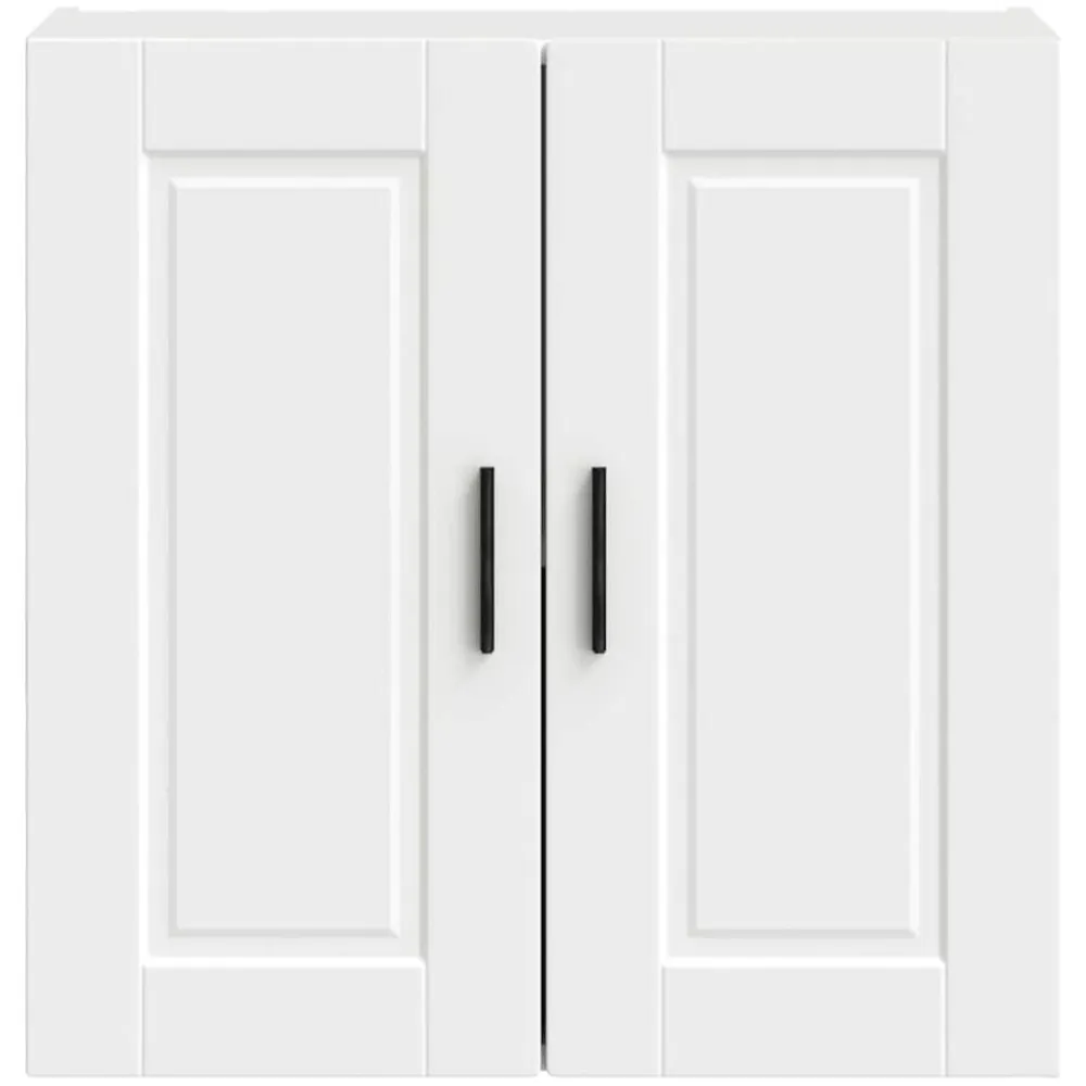 vidaXL Armario de pared para cocina Porto madera de ingeniería blanca Blanco Best