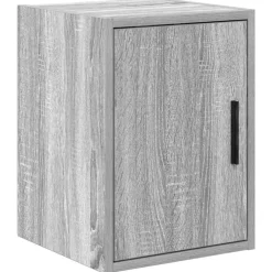 vidaXL Armario de pared para garaje madera de ingeniería Gris sonoma Clearance
