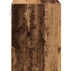 vidaXL Armario de pared para garaje madera ingeniería Madera antigua Clearance