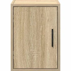 vidaXL Almacenamiento Industrial-Armario de pared para garaje madera de ingeniería