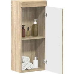 vidaXL Armarios Y Almacenamiento-Armario de pared para baño TULUM 37 x 24,5 x 86 cm