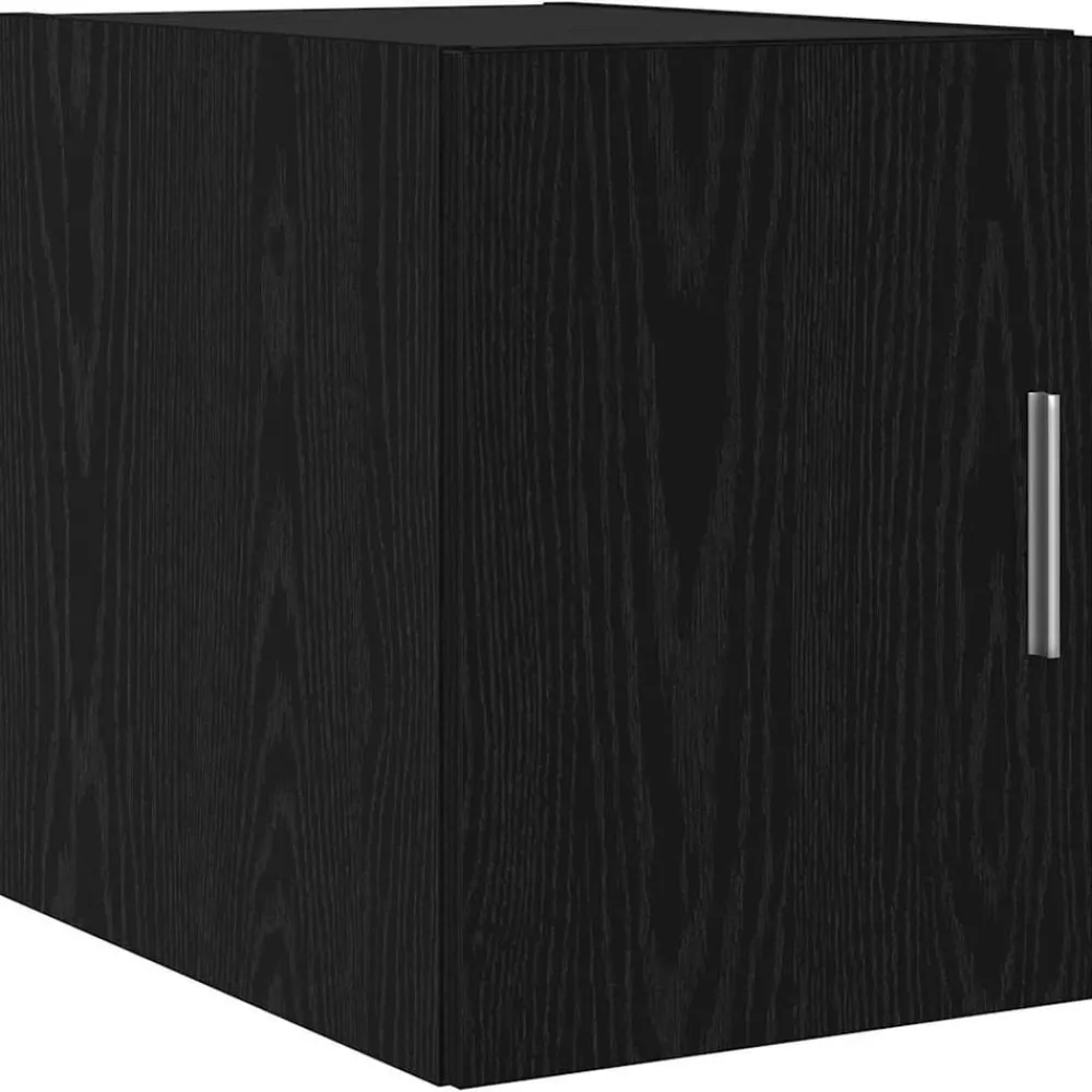vidaXL Armario de pared 30 x 42.5 x 39.5 cm Roble negro New