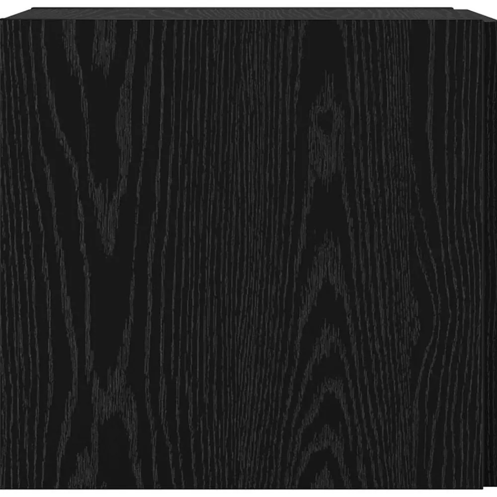vidaXL Armario de pared 30 x 42.5 x 39.5 cm Roble negro New