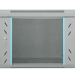 vidaXL Electrónica-Armario de red con almacenamiento 53 x 60 x 45 cm Acero