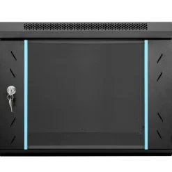 vidaXL Electrónica-Armario de red con almacenamiento 53 x 60 x 45 cm Acero