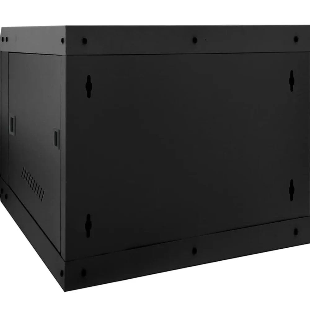 vidaXL Electrónica-Armario de red con almacenamiento 53 x 60 x 45 cm Acero