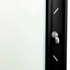vidaXL Electrónica-Armario de red con almacenamiento 53 x 60 x 45 cm Acero
