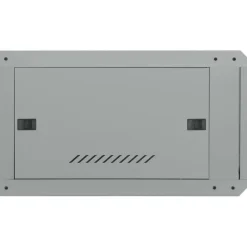 vidaXL Armario de red con almacenamiento 60 x 60 x 35 cm Acero Gris New
