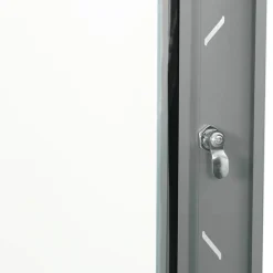 vidaXL Armario de red con almacenamiento 53 x 45 x 30 cm Acero Gris Online