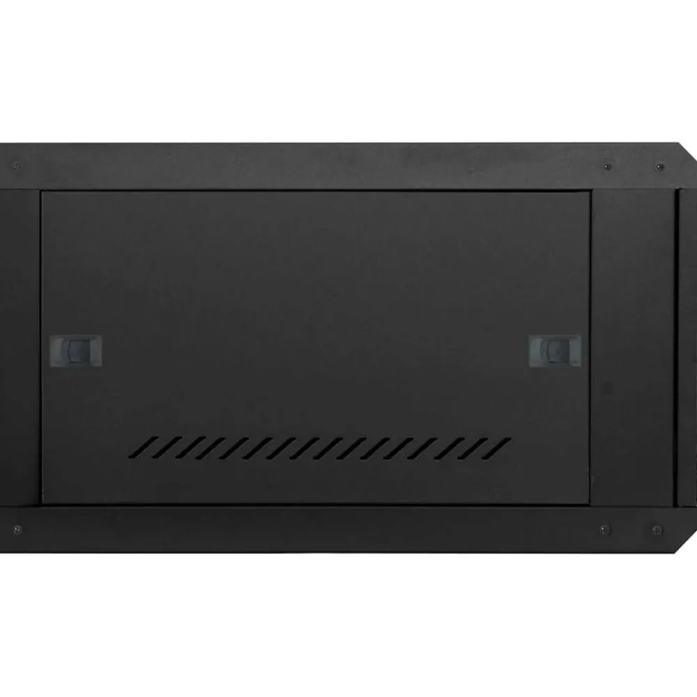 vidaXL Armario de red con almacenamiento 53 x 60 x 30 cm Acero Negro New
