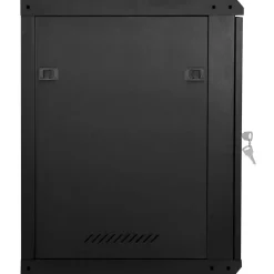 vidaXL Armario de red con almacenamiento 53 x 60 x 60 cm Acero Negro Hot