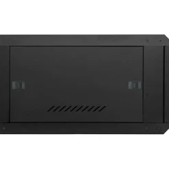 vidaXL Armario de red con almacenamiento 60 x 60 x 35 cm Acero Negro Best