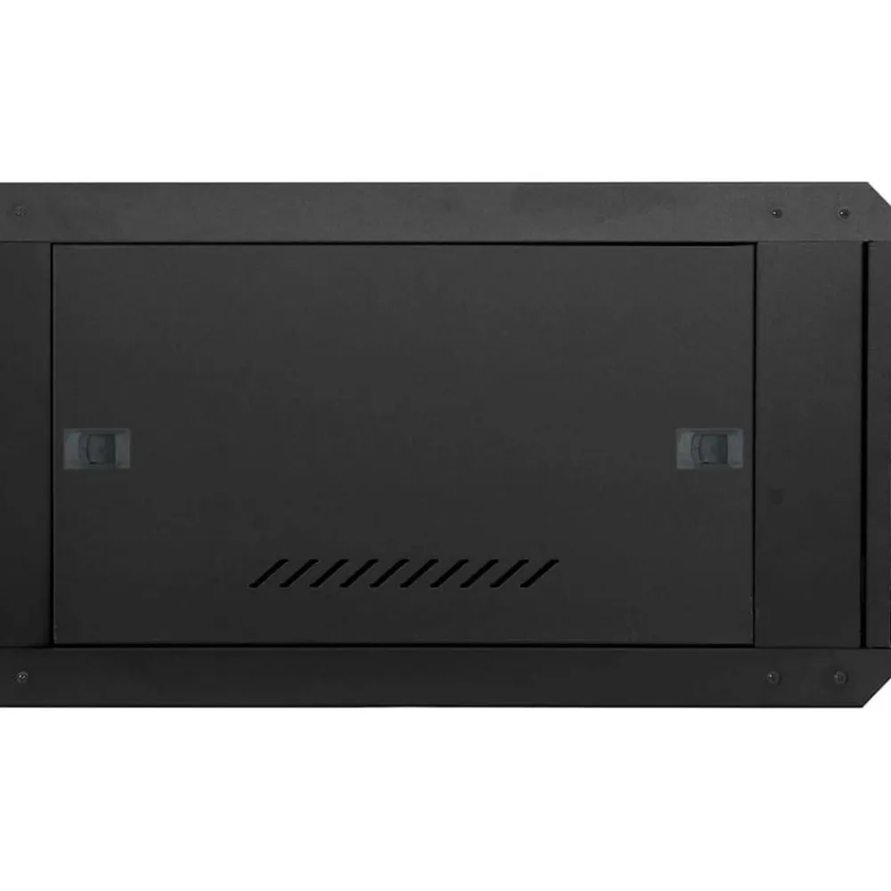 vidaXL Armario de red con almacenamiento 60 x 60 x 35 cm Acero Negro Best