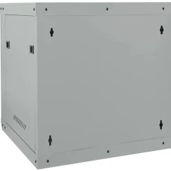 vidaXL Electrónica-Armario de red con almacenamiento 53 x 60 x 60 cm Acero