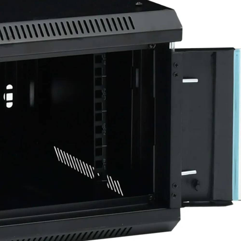 vidaXL Electrónica-Armario de red de pared 12U 19" IP20 600x600x640 mm