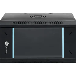 vidaXL Electrónica-Armario de red de pared 6U de 19