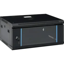 vidaXL Electrónica-Armario de red de pared 4U 19" IP20 600x450x285 mm