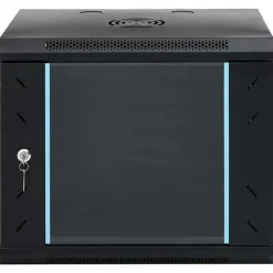 vidaXL Electrónica-Armario de red de pared 9U de 19