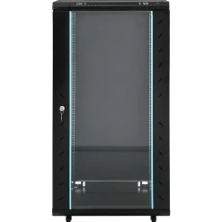 vidaXL Electrónica-Armario de red 22U con patas giratorias, 19