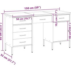 vidaXL Armario de trabajo 3 pcs Madera Ingenierizada y Acero Rojo Discount