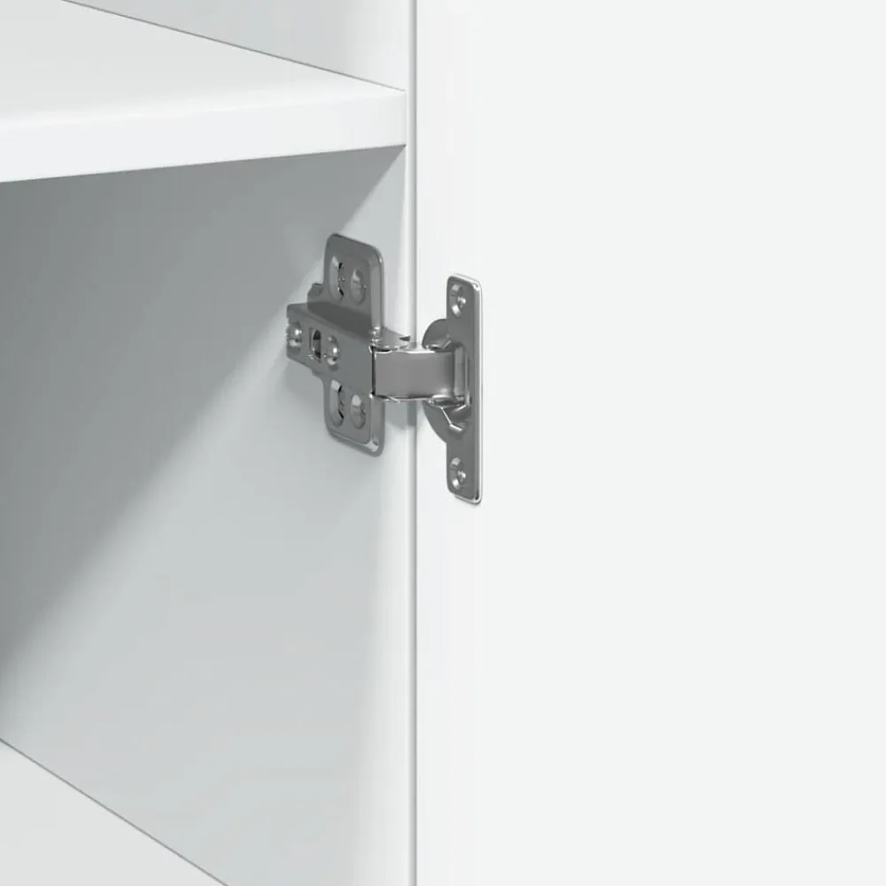 vidaXL Armarios Y Almacenamiento-Armario estrecho madera de ingeniería 30x42,5x225 cm