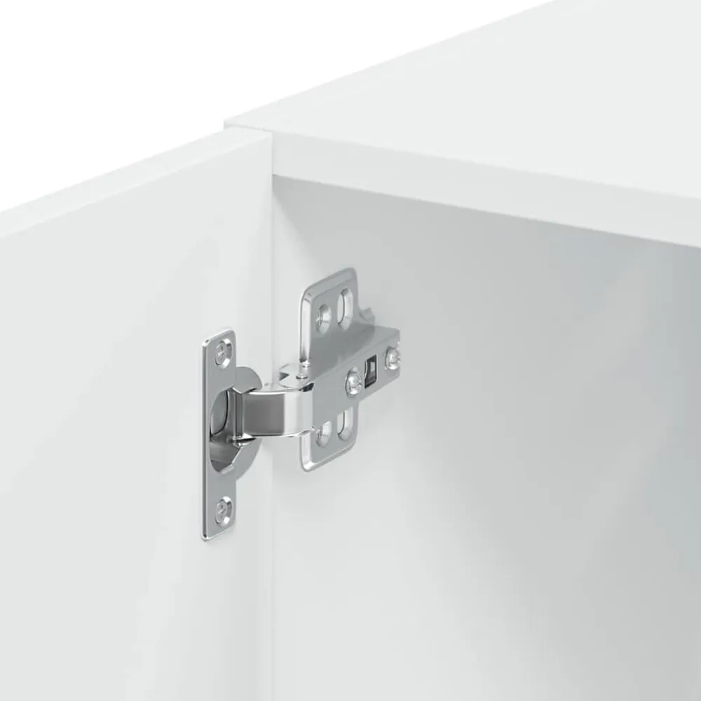 vidaXL Armarios Y Almacenamiento-Armario estrecho madera de ingeniería 30x42,5x225 cm