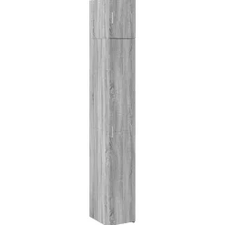 vidaXL Armarios Y Almacenamiento-Armario estrecho madera ingeniería 30x42,5x225 cm