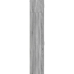 vidaXL Armarios Y Almacenamiento-Armario estrecho madera ingeniería 30x42,5x225 cm